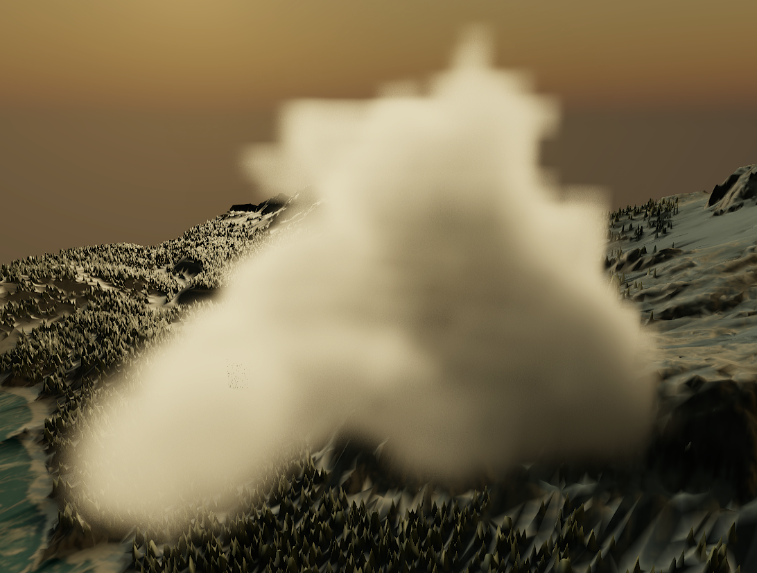 Low resolution cloud