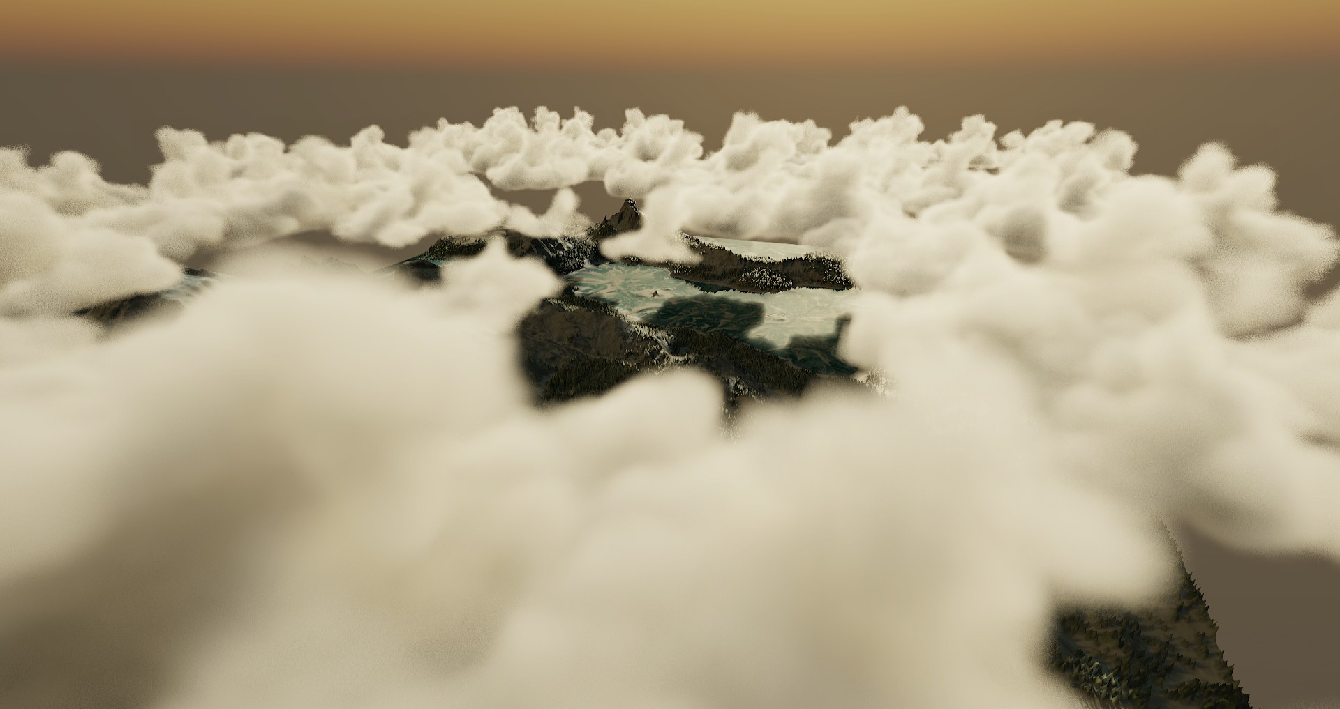 Cloud rendering sample