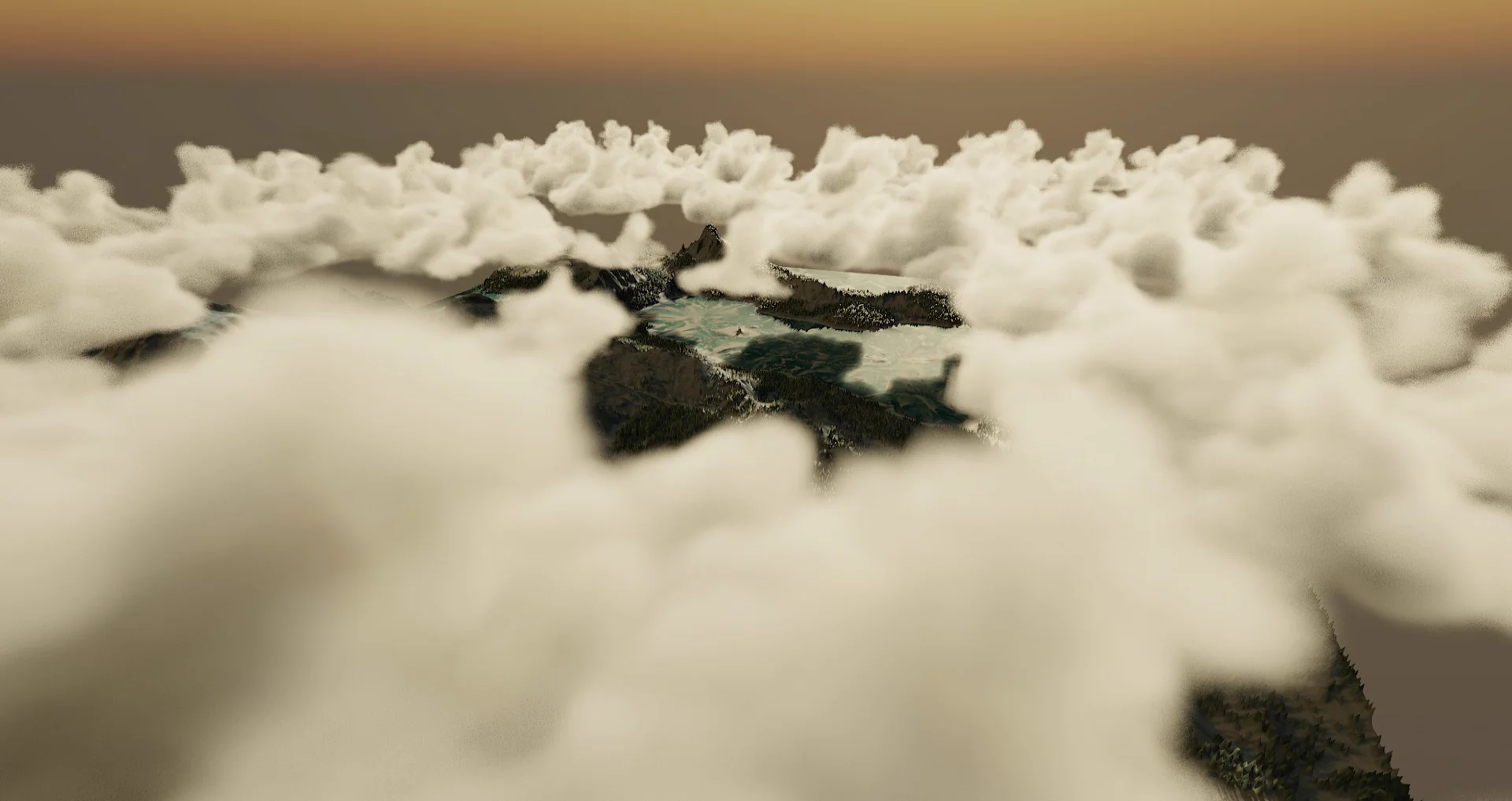 Cloud rendering sample